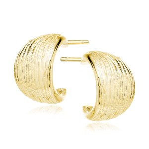 Cercei argint placat cu aur galben DiAmanti Z2046EG-DIA (Argint 925‰ 4,3 g.)